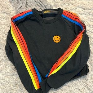 Cropped aviator nation sweatshirt